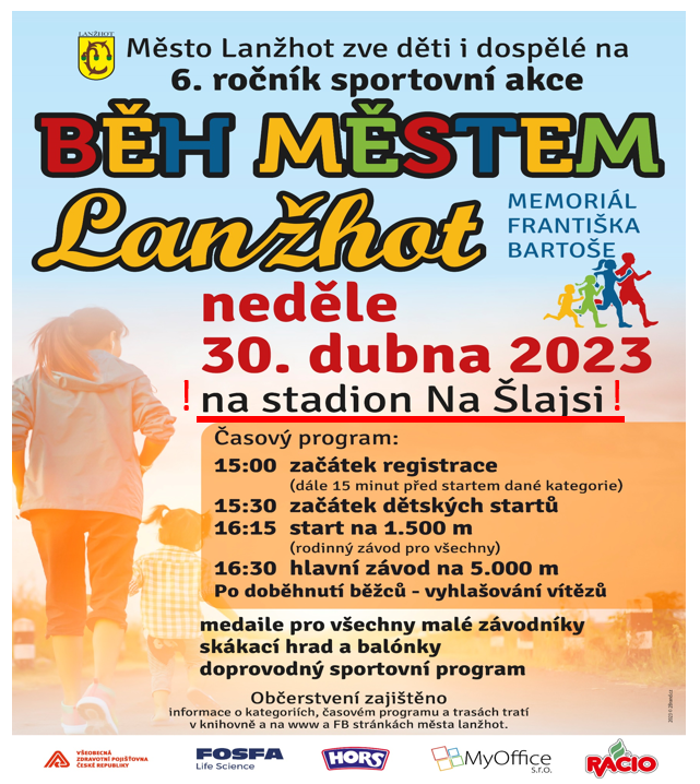 Běh městem - memoriál Františka Bartoše