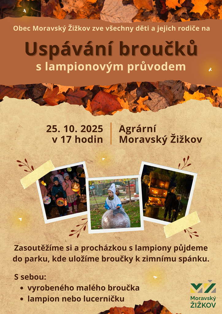 Uspávání broučků v Moravském Žižkově