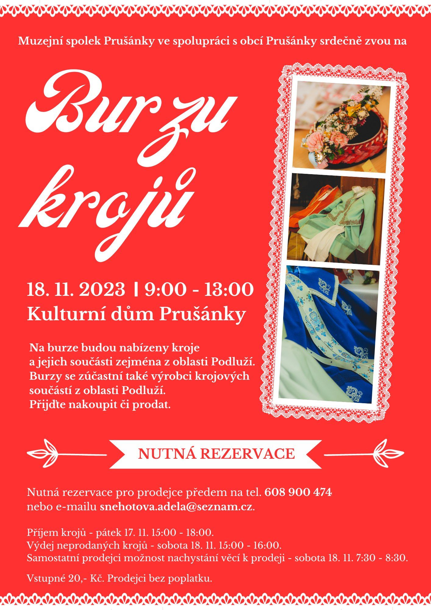 Burza krojů Prušánky