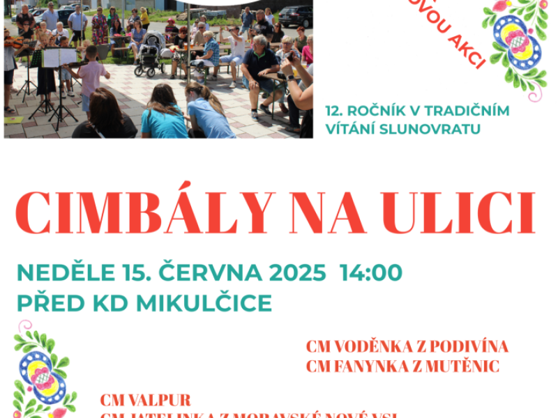 Cimbály na ulici 2025