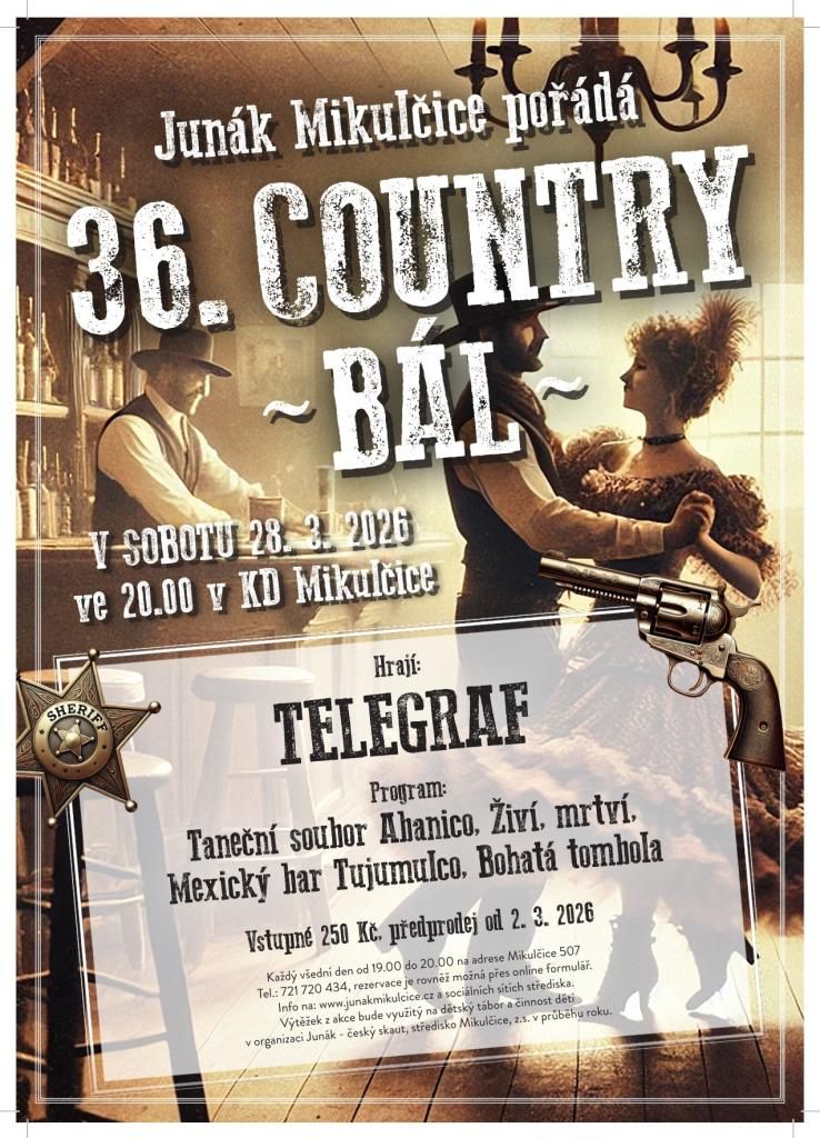 Country bál v Mikulčicích 2026