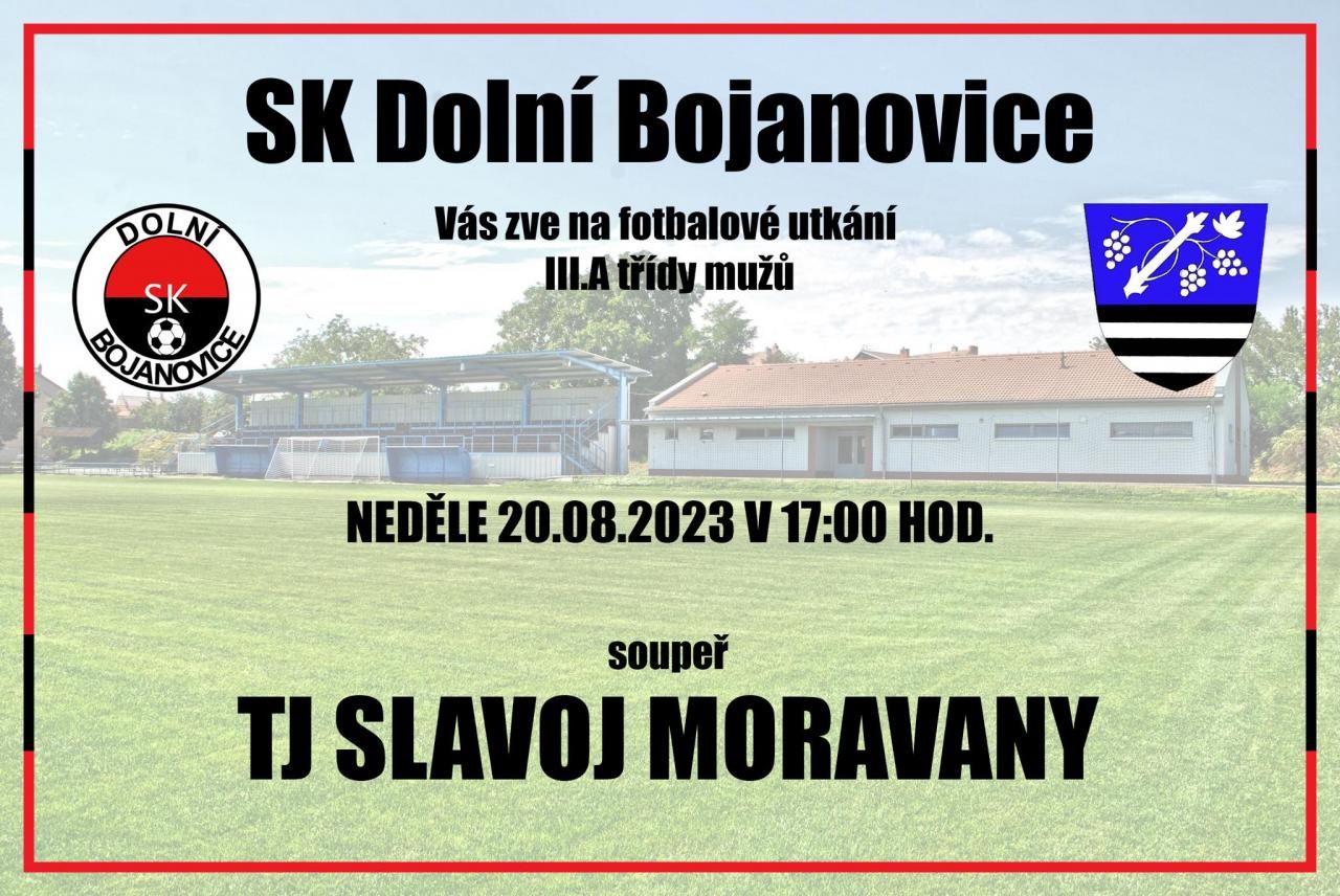 Fotbalový zápas v Dolních Bojanovicích