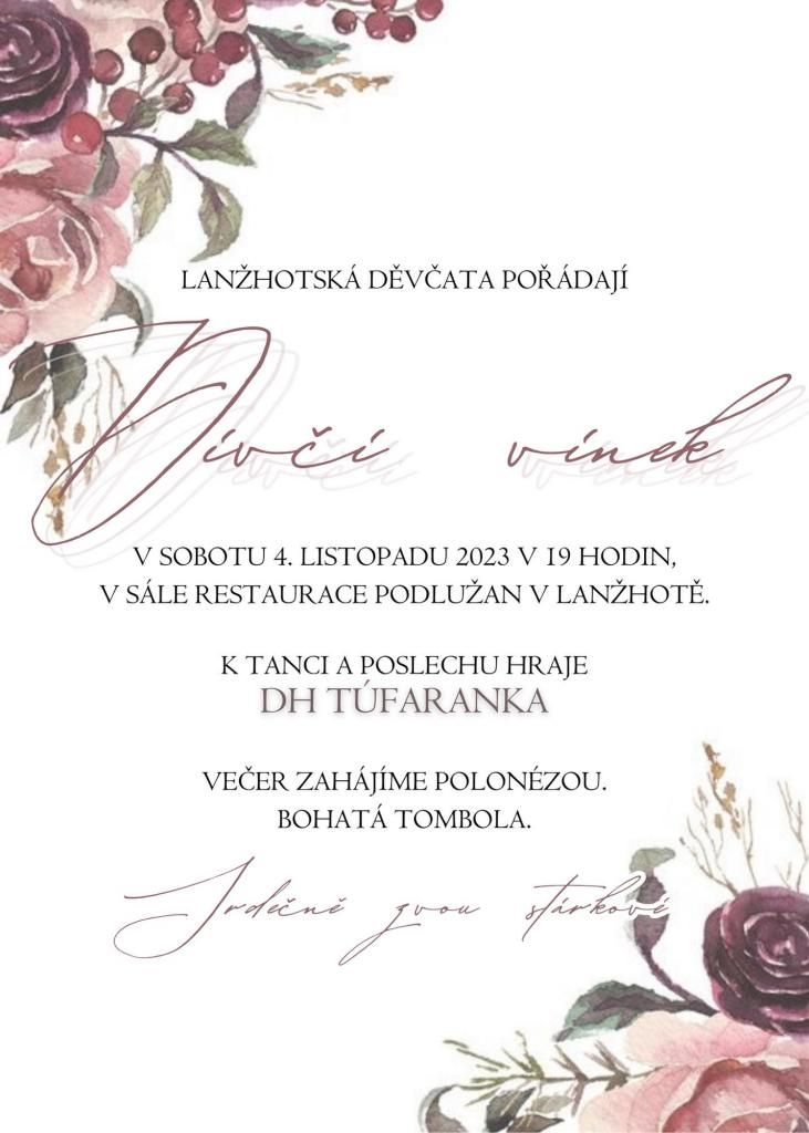 Dívčí vínek v Lanžhotě