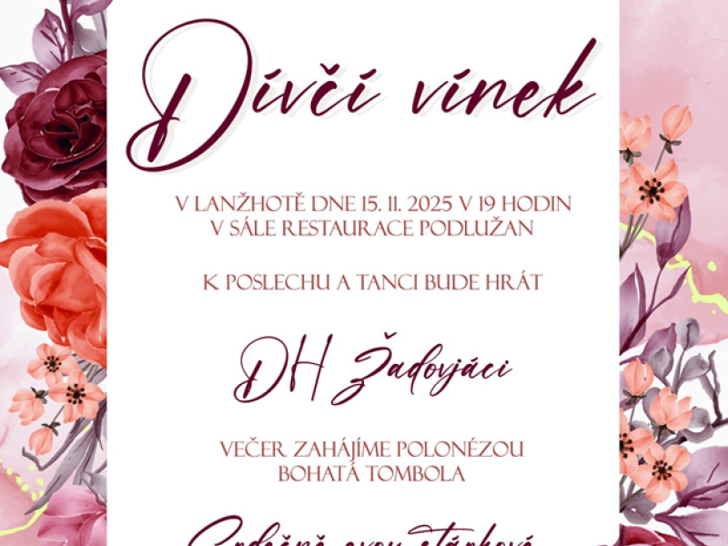 Dívčí vínek v Lanžhotě 2025