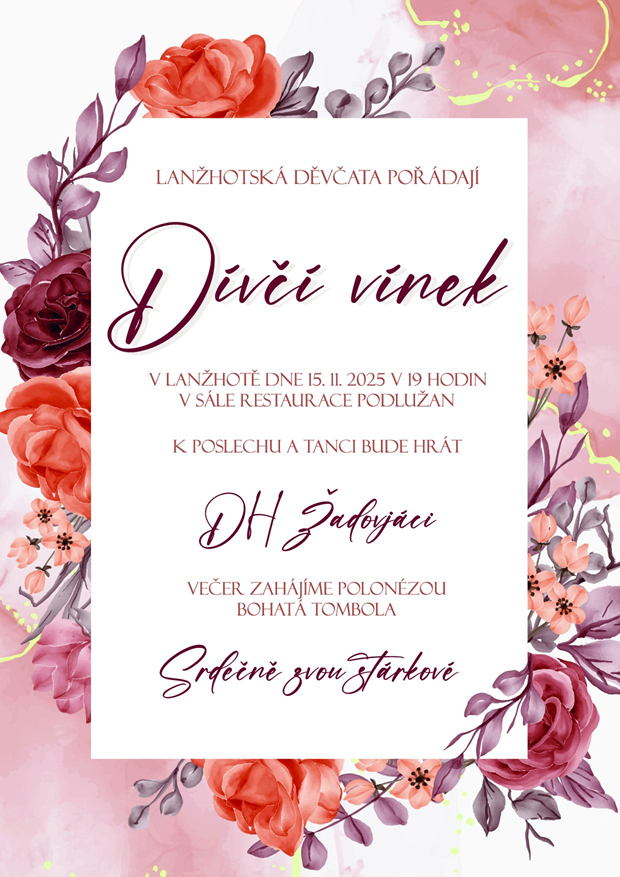 Dívčí vínek v Lanžhotě 2025