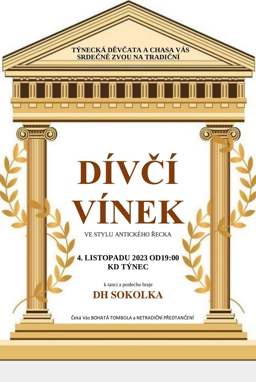 Dívčí vínek v Týnci