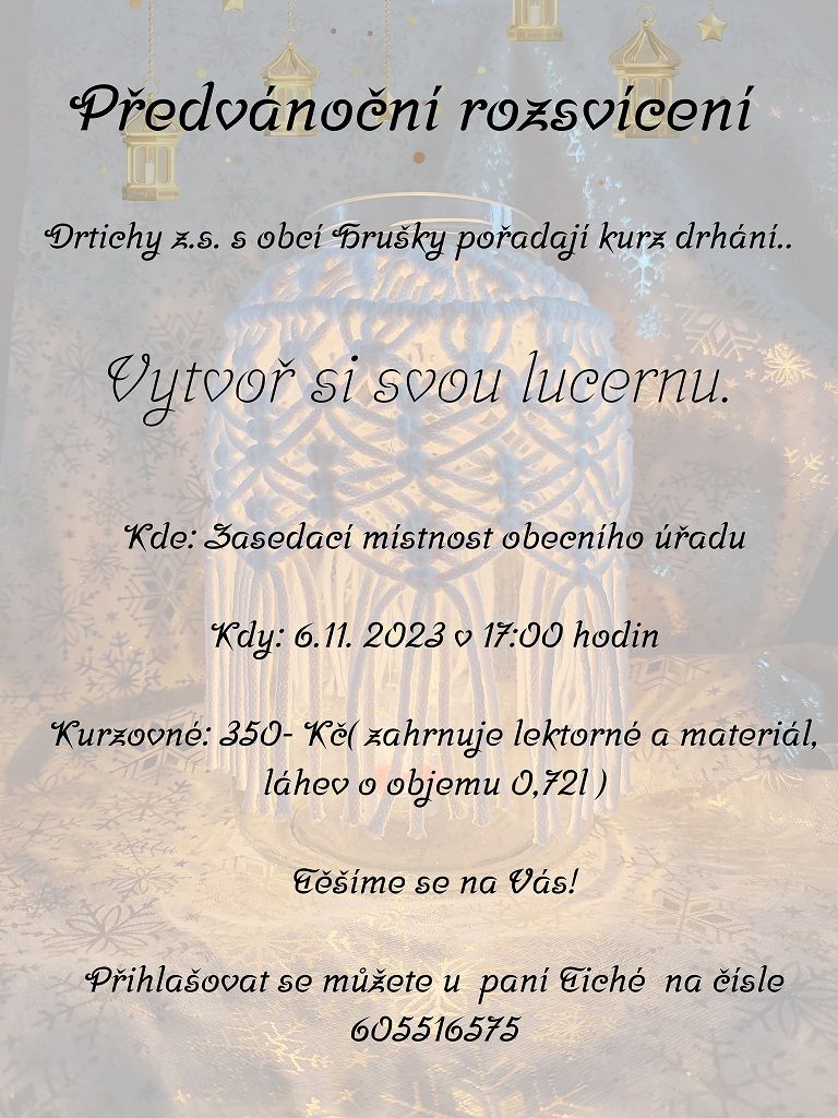 Předvánoční rozsvícení