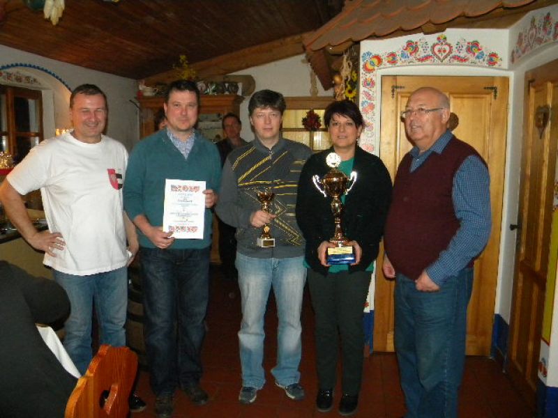 14. ročník turnaje v kuželkách obcí Regionu Podluží, 11.2.2014