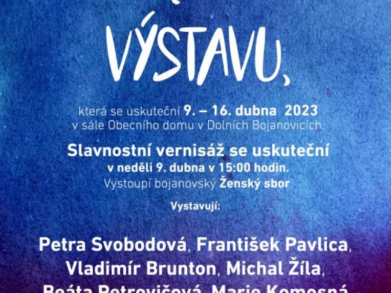 Vernisáž Velikonoční výstavy v Dolních Bojanovicích