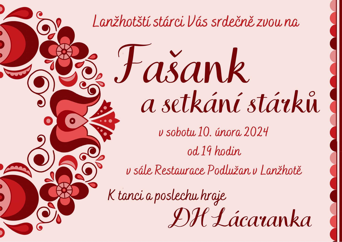 Fašank a setkání stárků