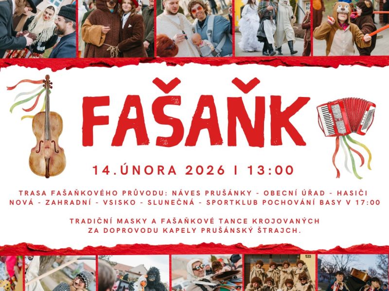 Fašaňk Prušánky 2026
