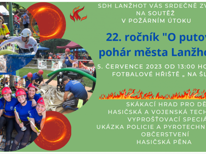 Soutěž v požárním útoku - "O putovní pohár města Lanžhot"