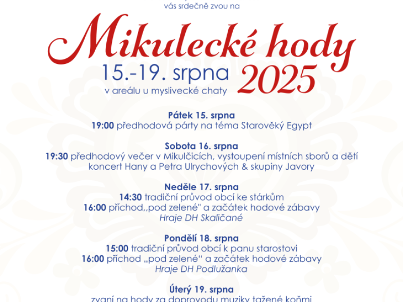 Hody Mikulčice 2025