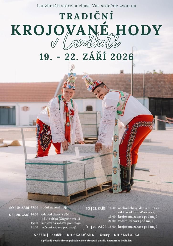 Krojované hody Lanžhot 2026