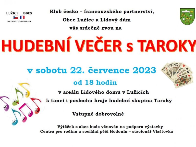 Hudební večer s Taroky