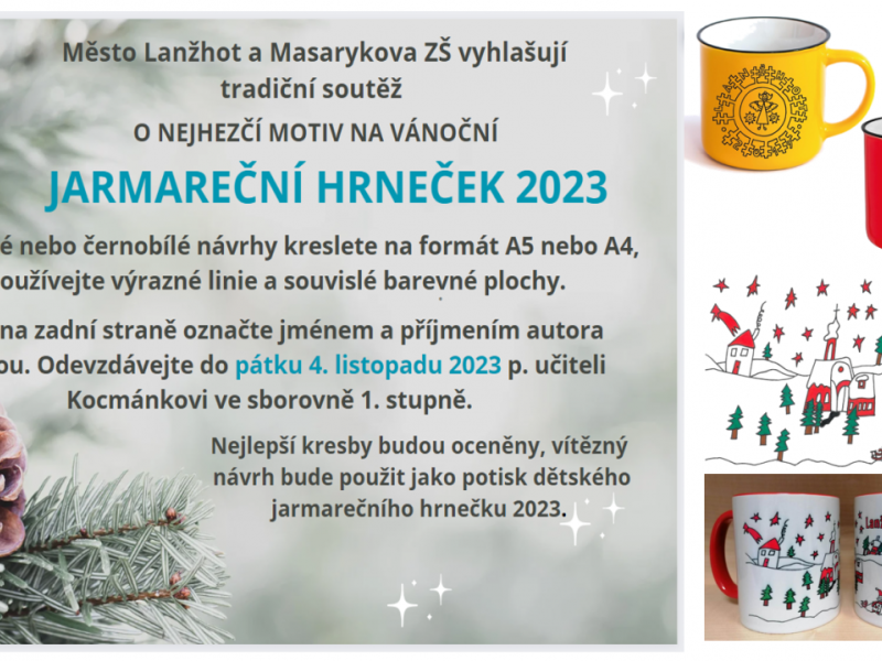 Soutěž o nejhezčí motiv na jarmareční hrneček