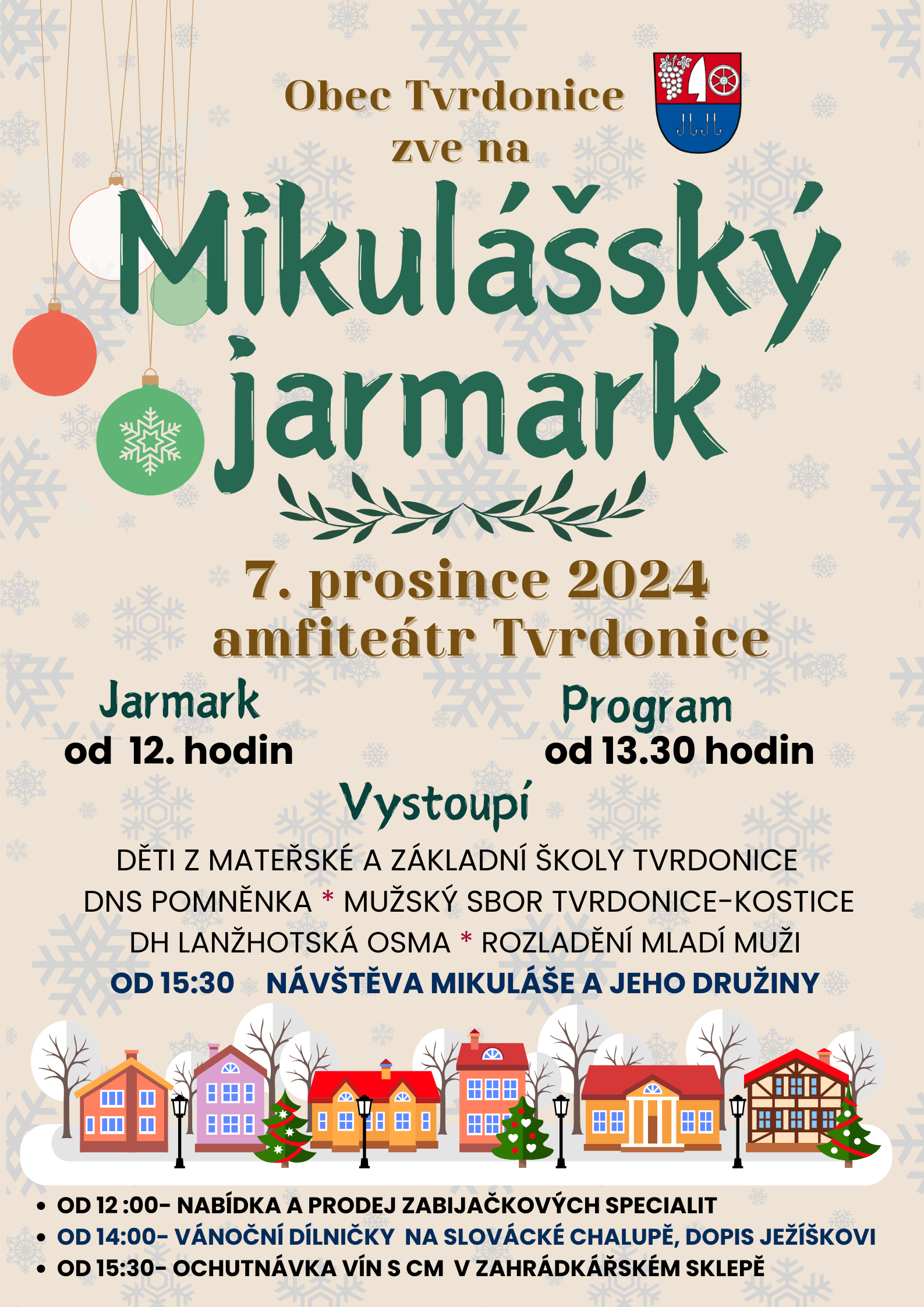 Mikulášský jarmark Tvrdonice