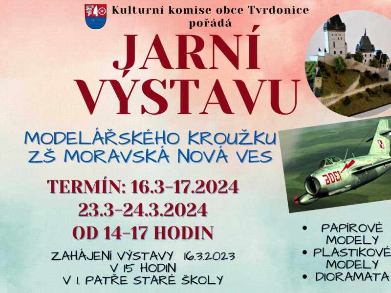 Jarní výstava ve Tvrdonicích