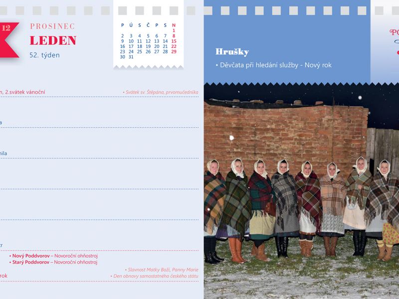 Kalendář Regionu Podluží na rok 2014