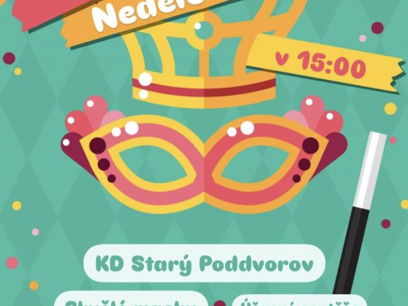 Dětský karneval ve Starém Poddvorově