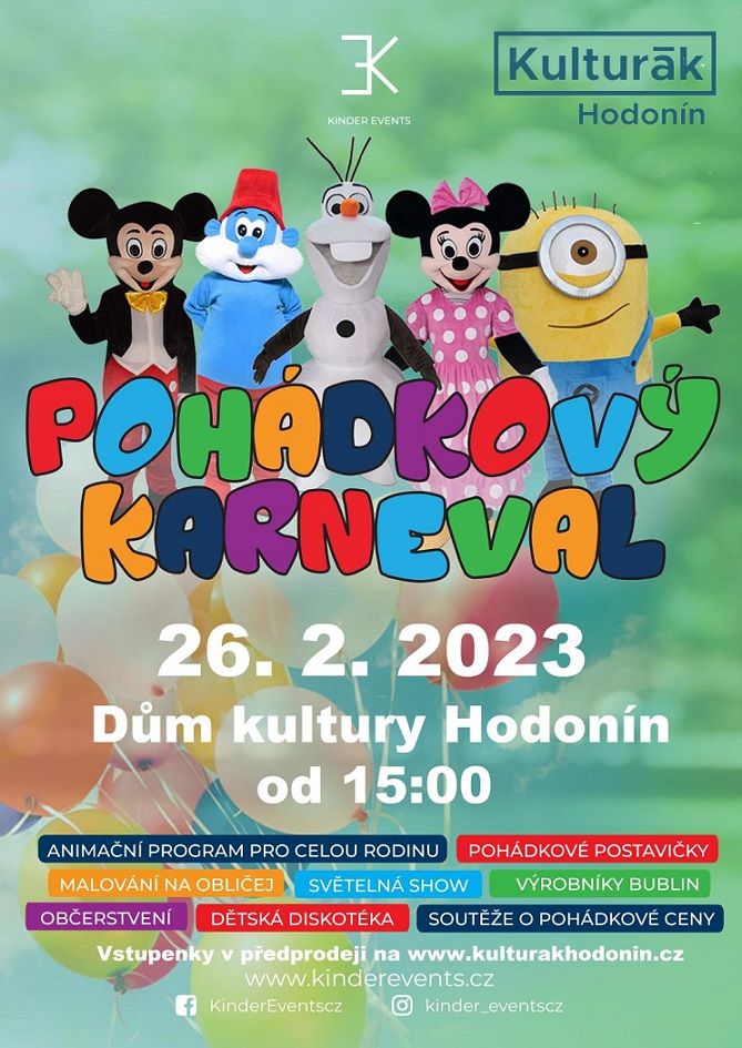 Dětský karneval v Hodoníně