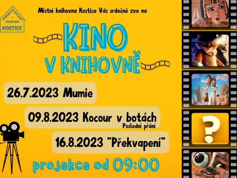Kino v knihovně - MUMIE