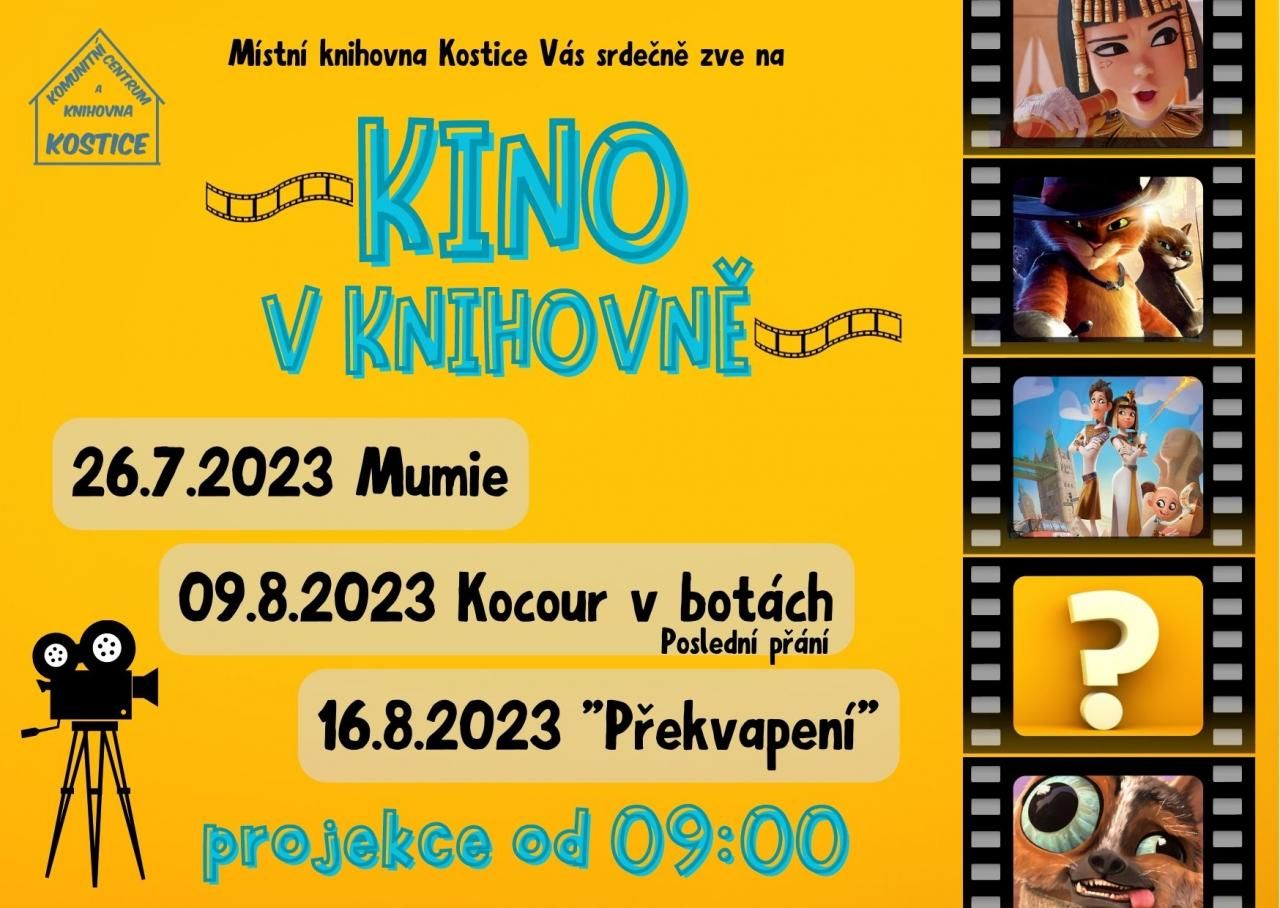 Kino v knihovně - MUMIE