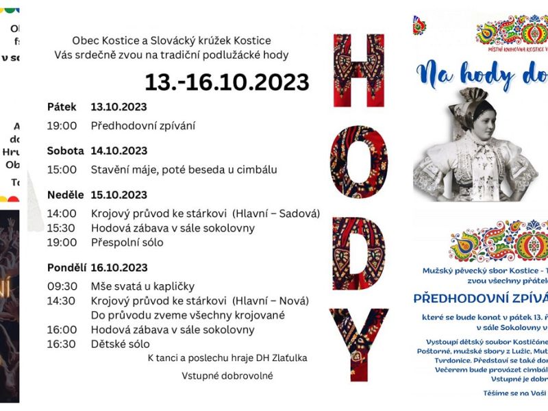 Tradiční hody v Kosticích