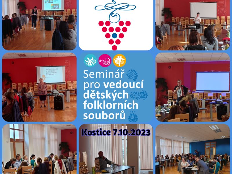 Seminář pro vedoucí dětských folklorních souborů v Kosticích