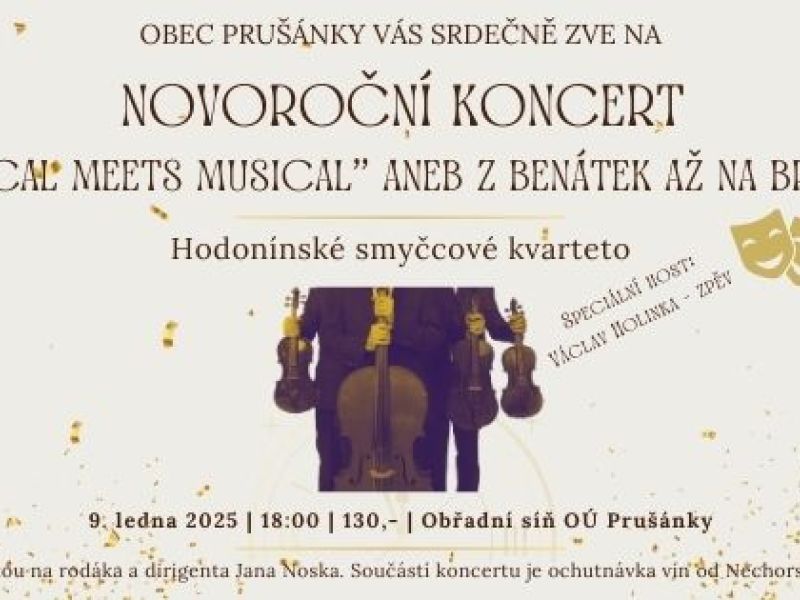 Novoroční koncert Hodonínského smyčcového kvarteta