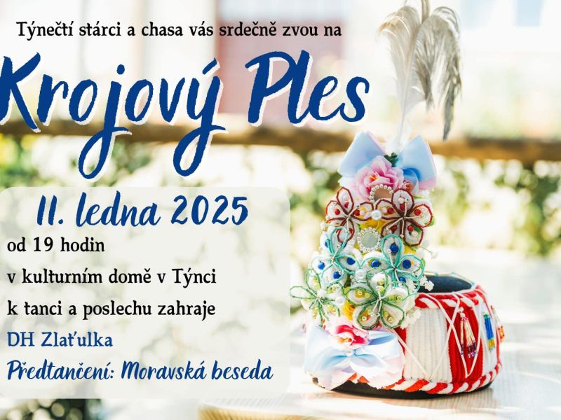 Krojový ples Týnec 2025