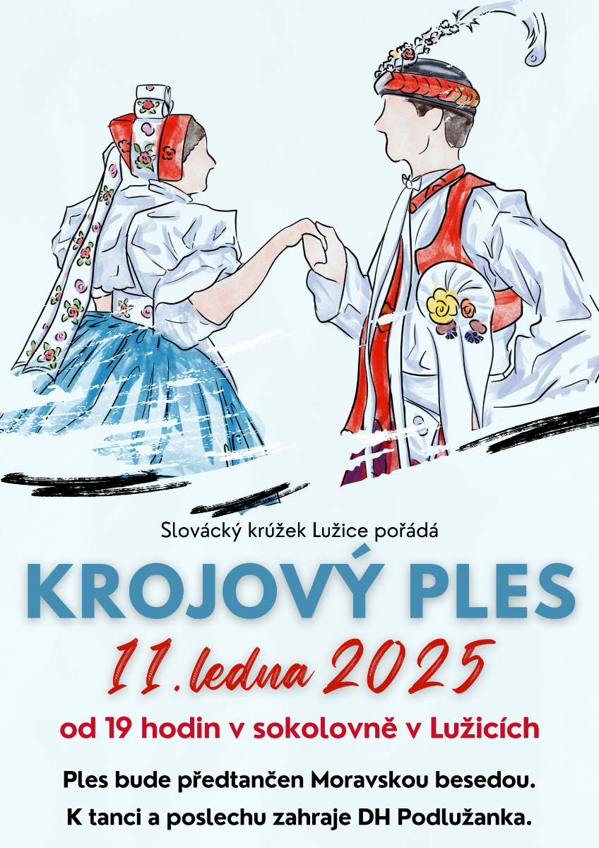 Krojový ples Lužice 2025