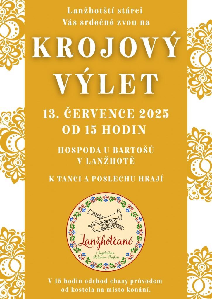 Krojový výlet 2025