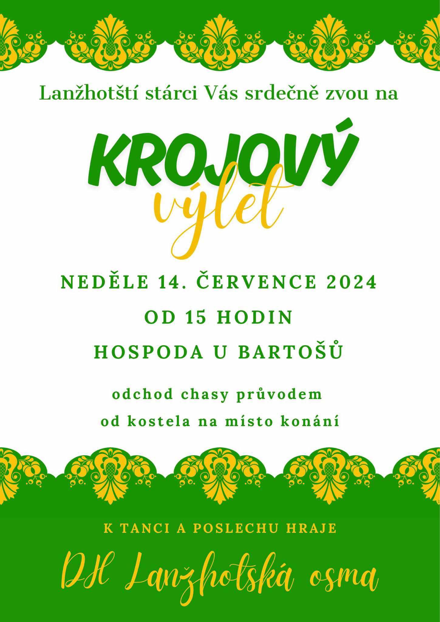 Krojový výlet v Lanžhotě