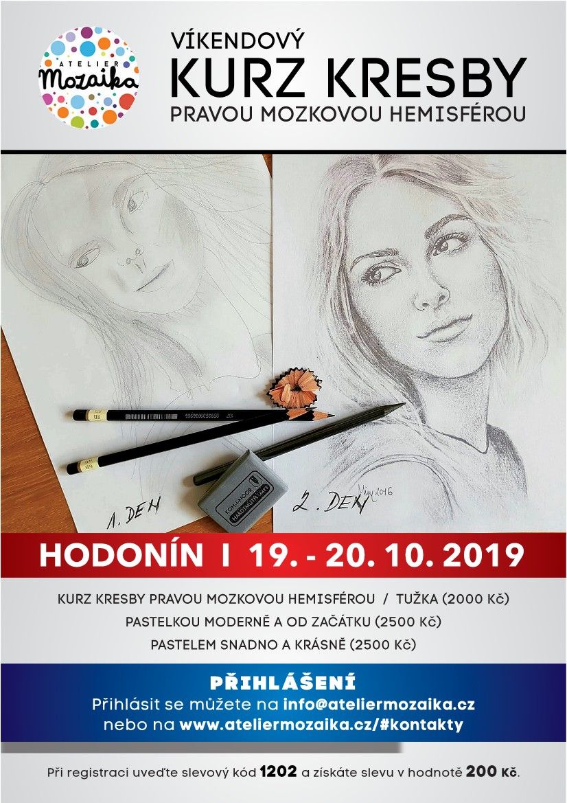 KURZ KRESBY PRAVOU MOZKOVOU HEMISFÉROU