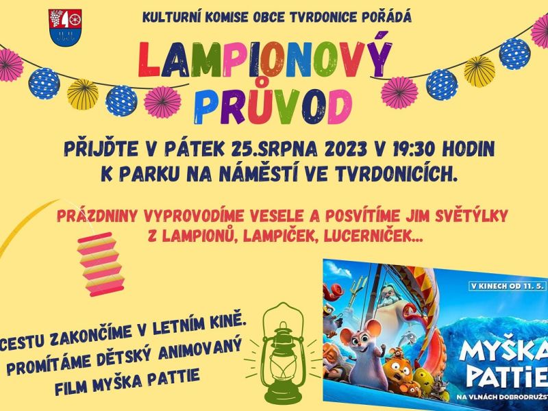 Lampionový průvod Tvrdonice
