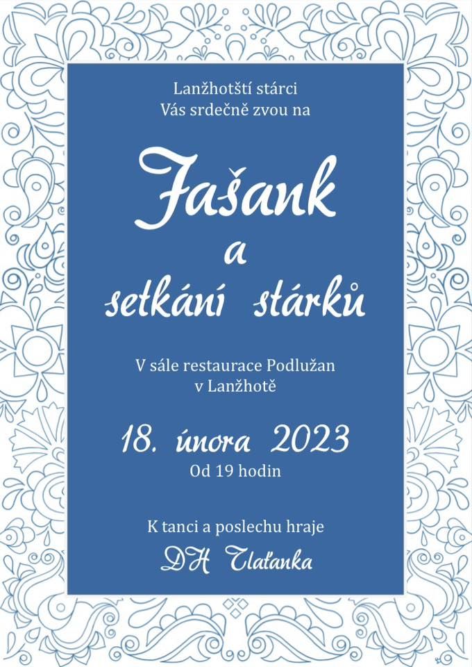 Fašank a setkání stárků v Lanžhotě