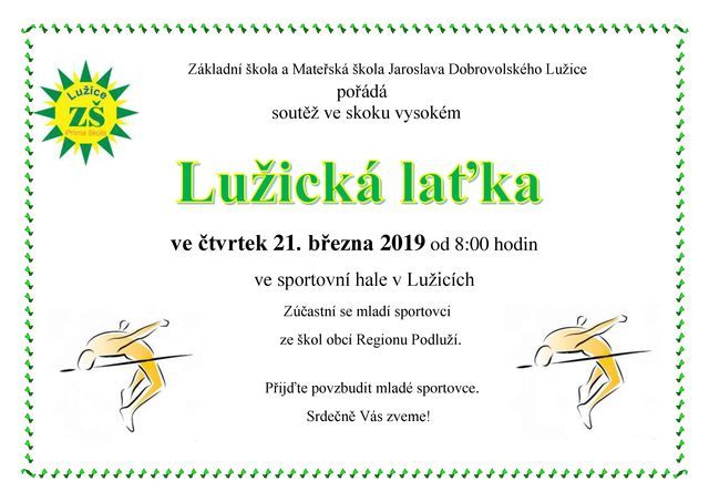 Pozvánka na Lužickou laťku