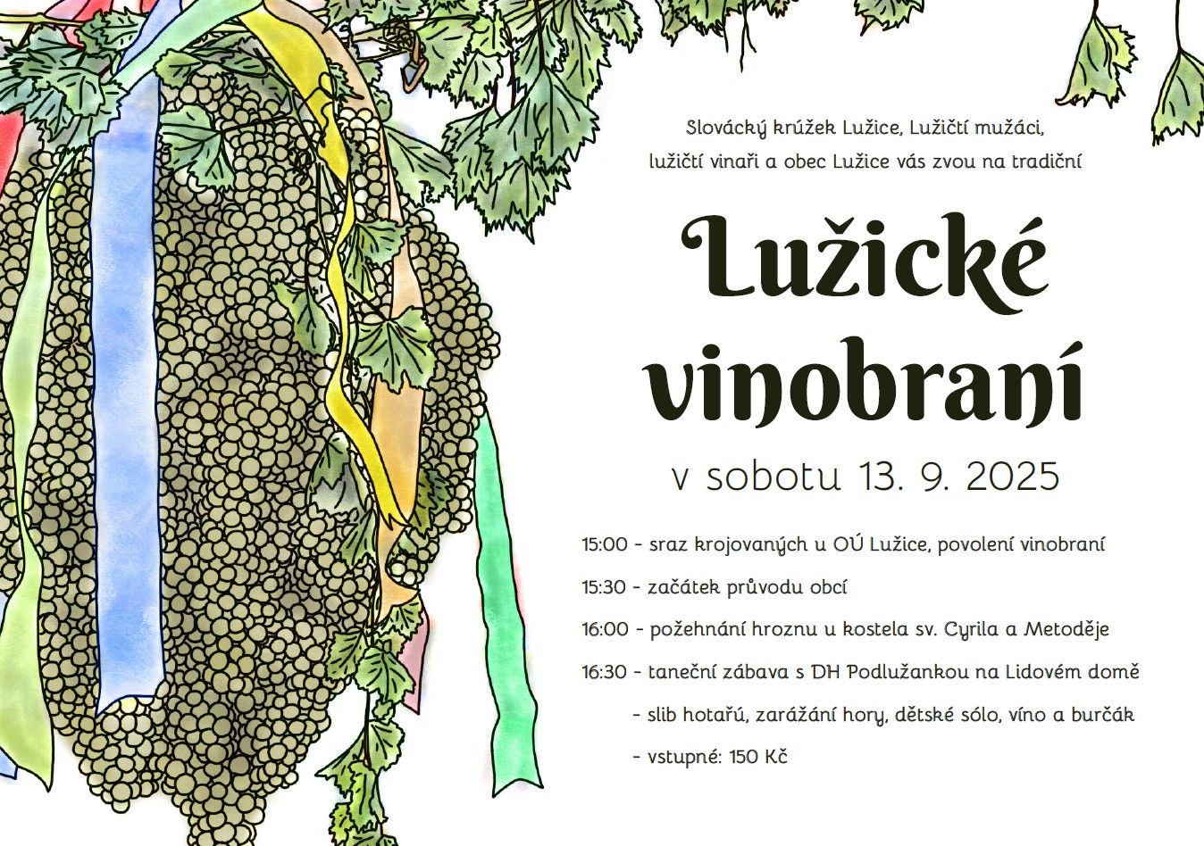 Lužické vinobraní 2025