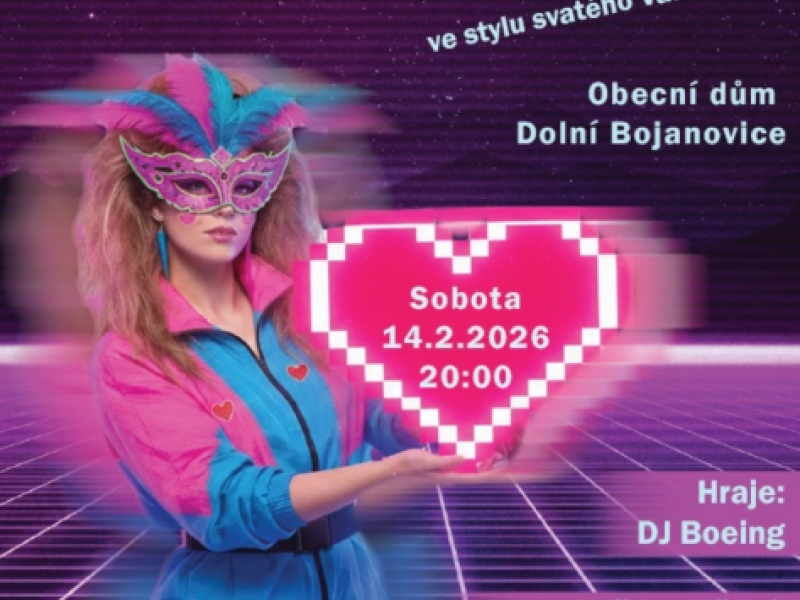 Maškarní retro ples Dolní Bojanovice