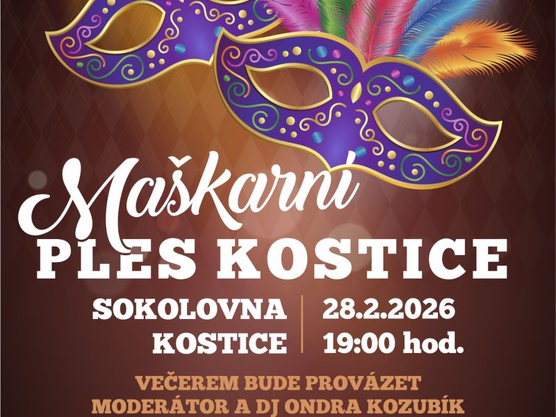 Maškarní ples Kostice