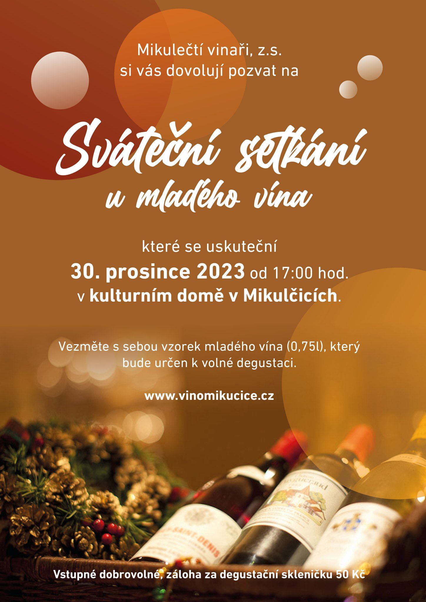 Sváteční setkání u mladého vína