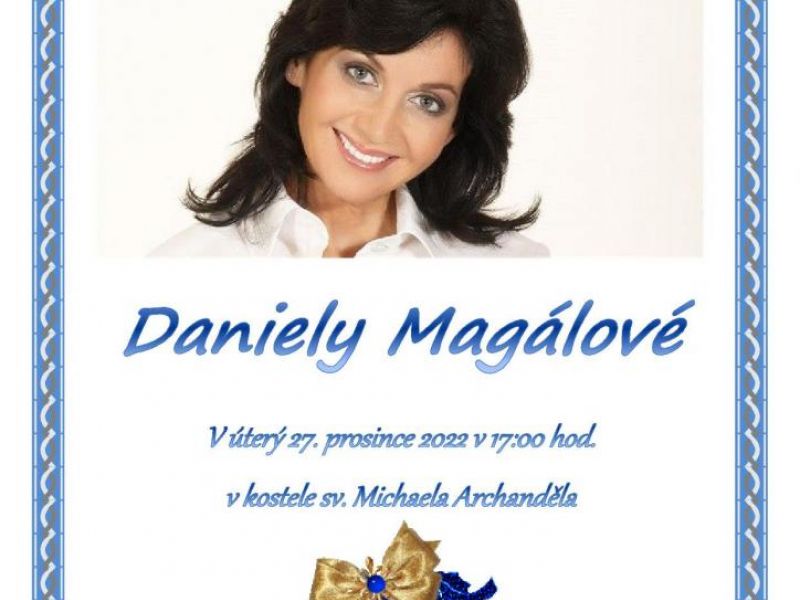 Ladná - Vánoční koncert Daniely Magálové