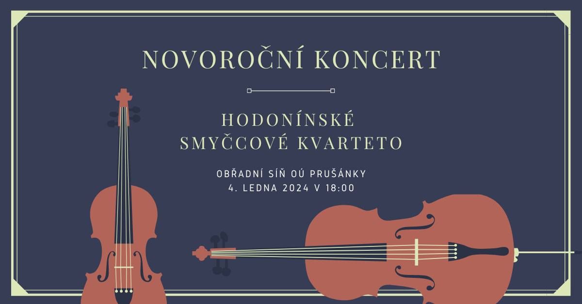 Novoroční koncert Hodonínské smyčcové kvarteto