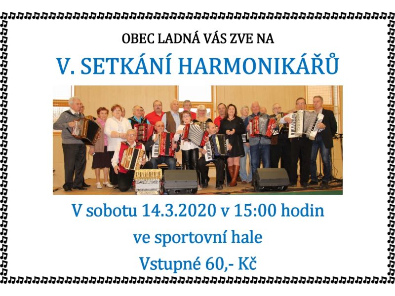 V. Setkání harmonikářů v Ladné