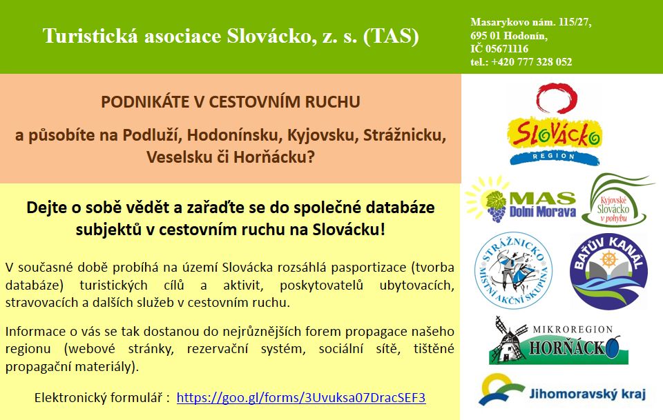 Pasportizace Slovácka v cestovním ruchu