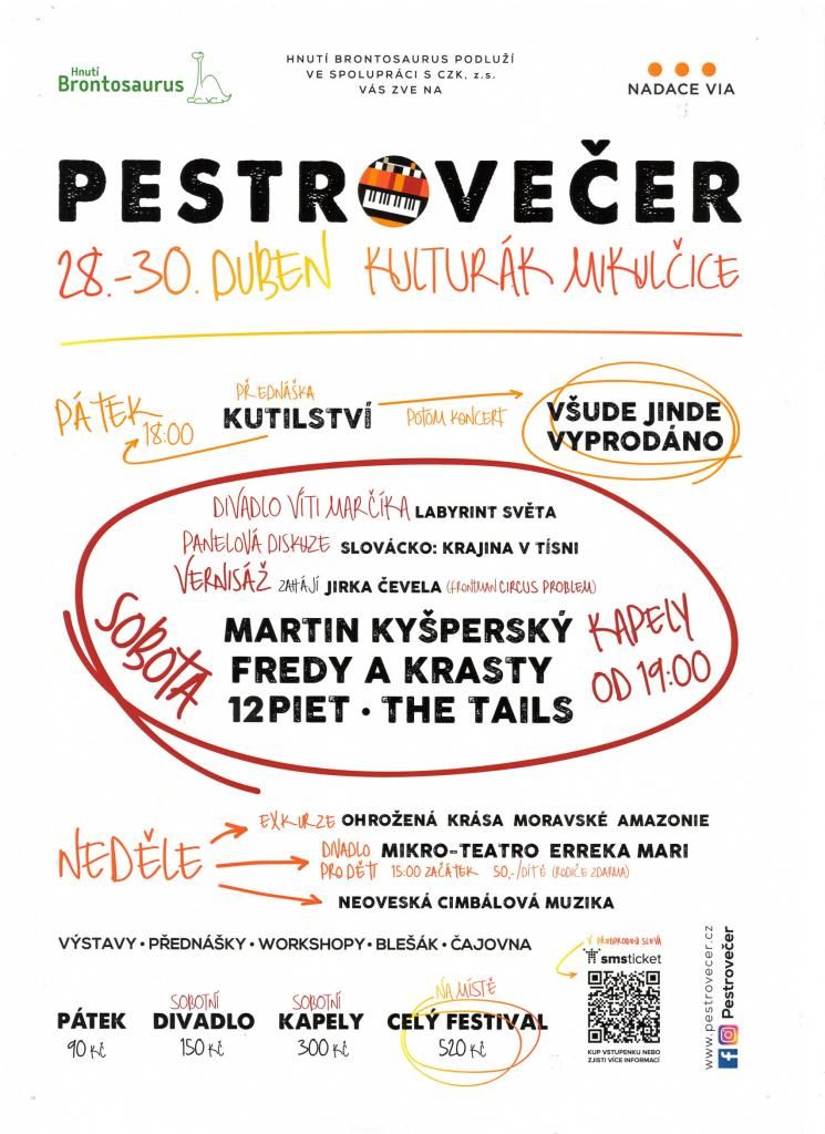 Pestrovečer v Mikulčicích