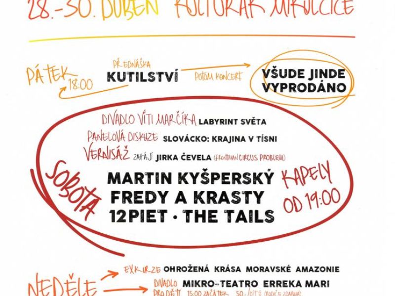 Pestrovečer v Mikulčicích