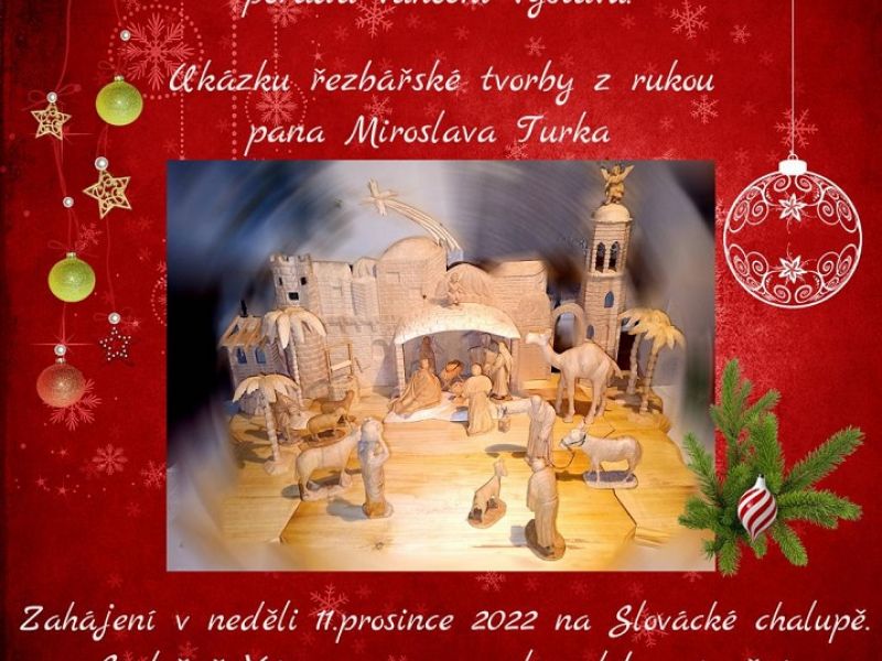 Vánoční výstava na Slovácké chalupě