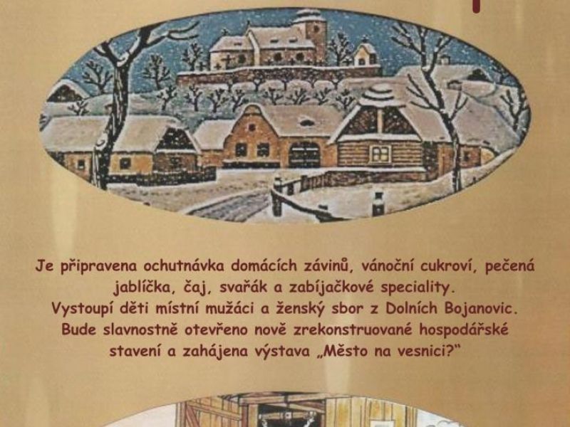 Advent na chalupě v Mikulčicích